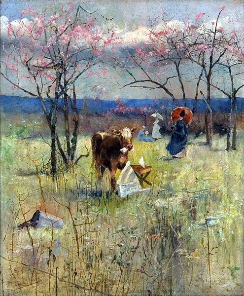 Charles conder An Early Taste for Literature